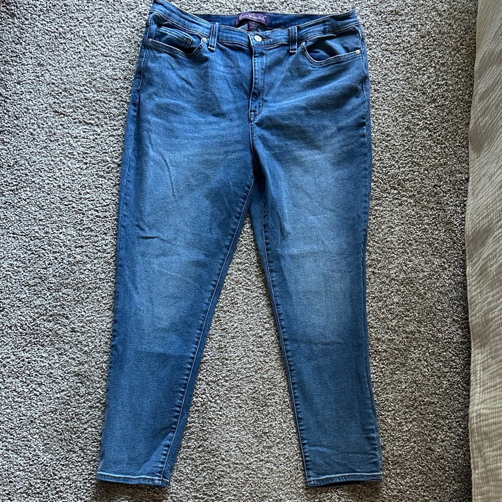 Classic Blue Women's Stretchy Skinny Jeans